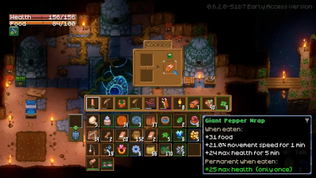 Core Keeper Giant Mushroom Usage