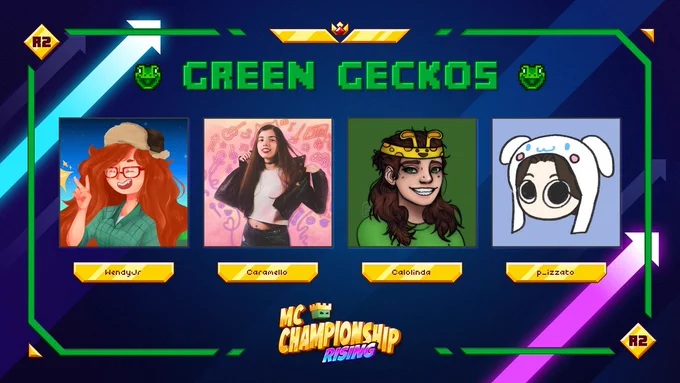 All MCC Rising 2 Teams: Green Geckos Image