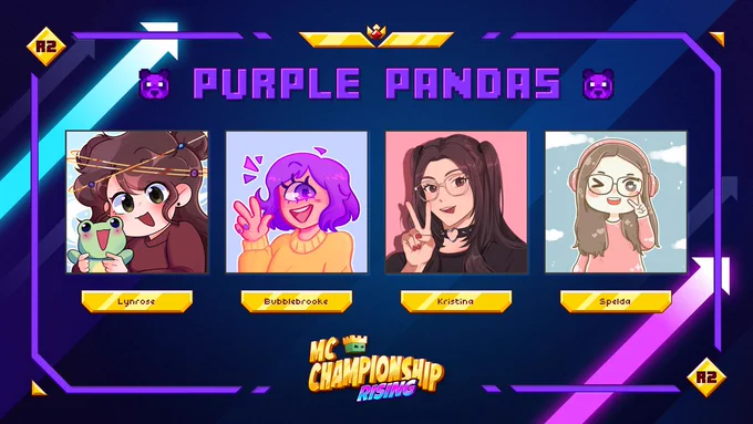 MCC R2 Purple Pandas Team Image