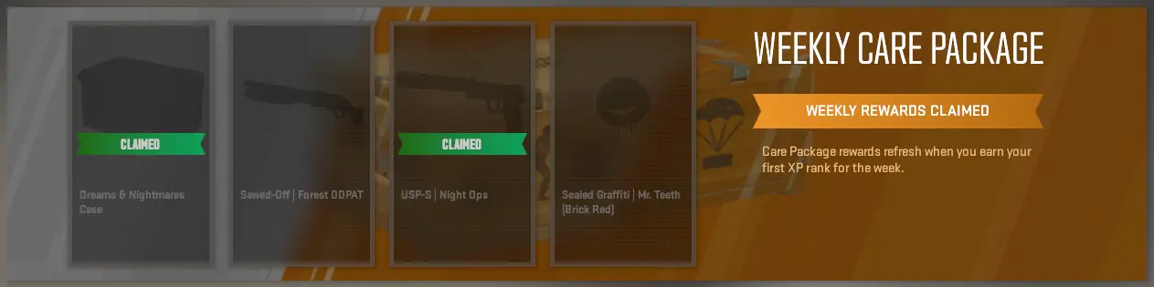 CS2 Weekly Care Package Leftover Loot Screenshot