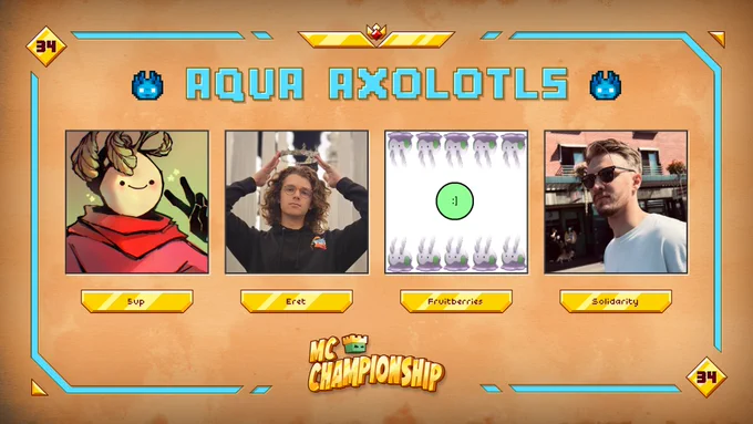 MCC 34 Teams: Aqua Axolotls