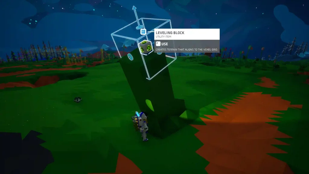 Astroneer Leveling Block Usage
