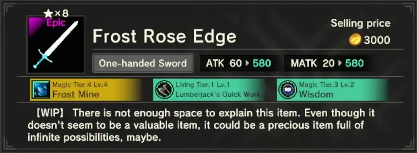 Craftopia Frost Rose Edge