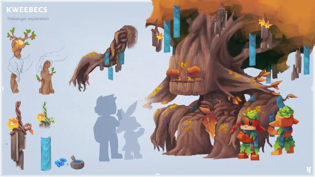 Hytale News Winter 2023: Kweebec Art