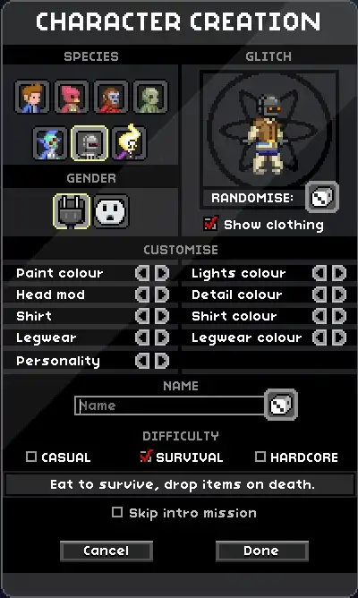 Starbound Glitch