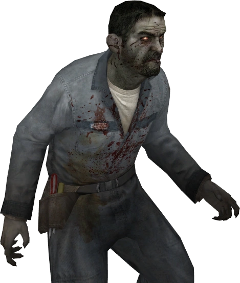 Left 4 Dead 2 Zombie Tier List: Common Infected In-Game Model Example