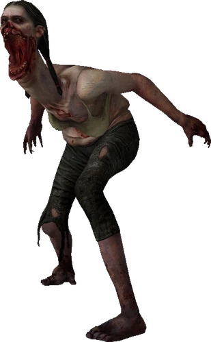 Left 4 Dead 2 Zombie Tier List: Spitter In-Game Model