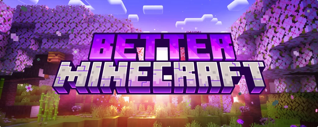 Top 5 Minecraft Modpacks of 2023: BetterMC 4 Logo