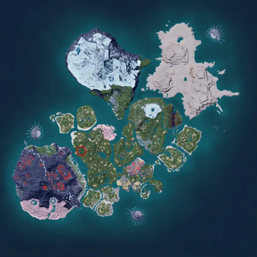 Palworld Alpha Beakon Locations