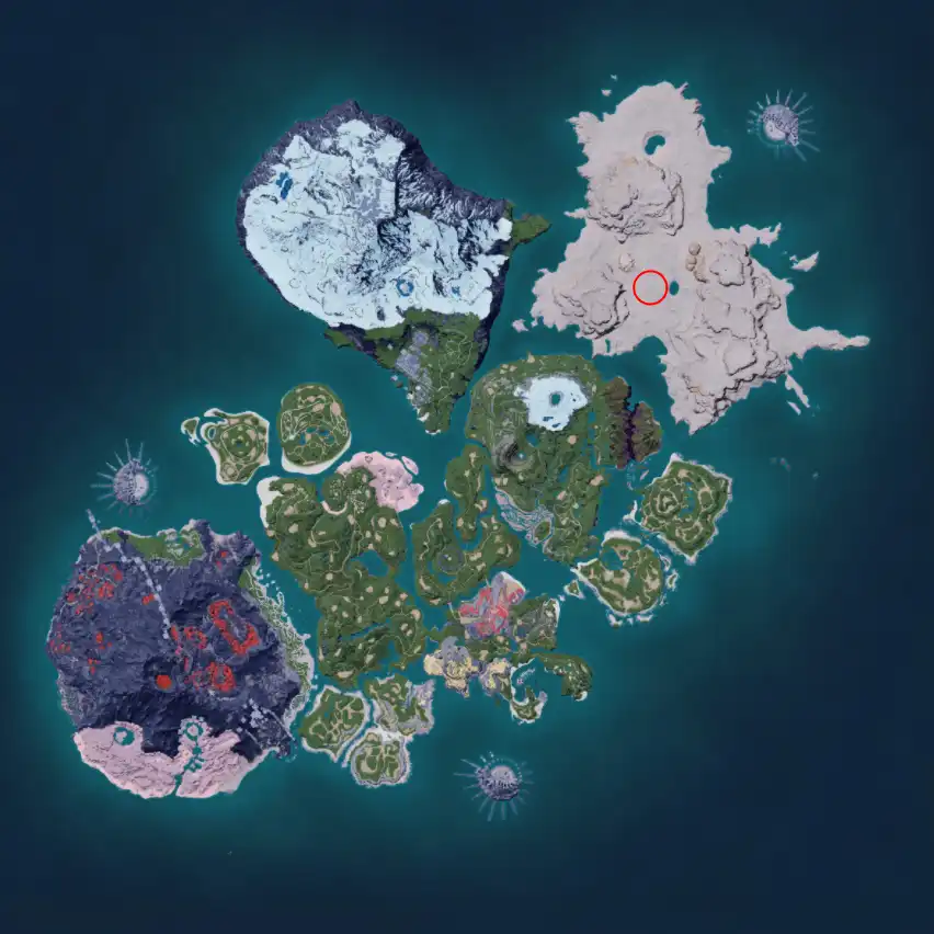 Palworld Alpha Suzaku Locations