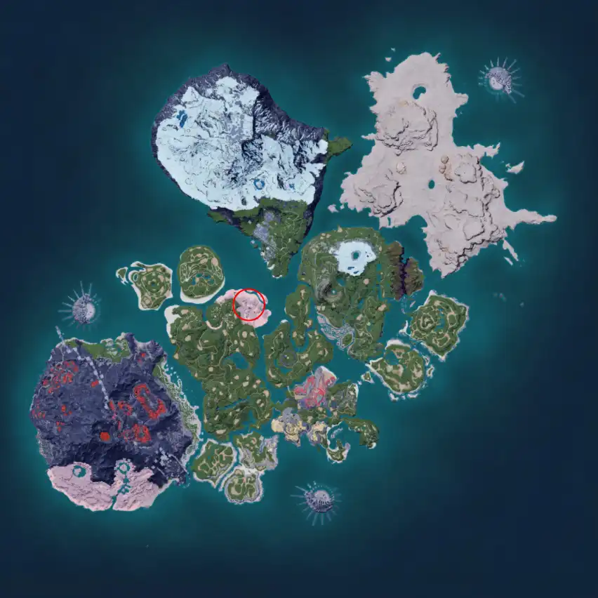 Palworld-Anubis-Locations