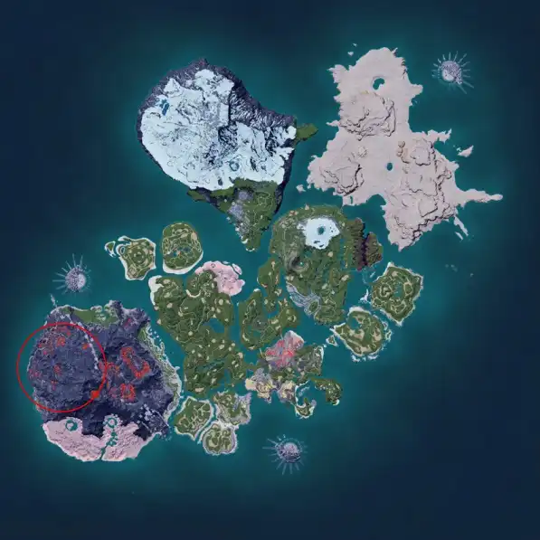 Palworld-Blazehowl-Locations