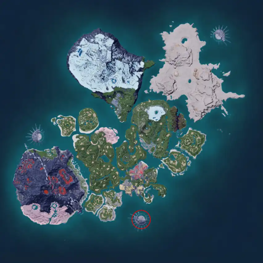 Palworld Grizzbolt Locations