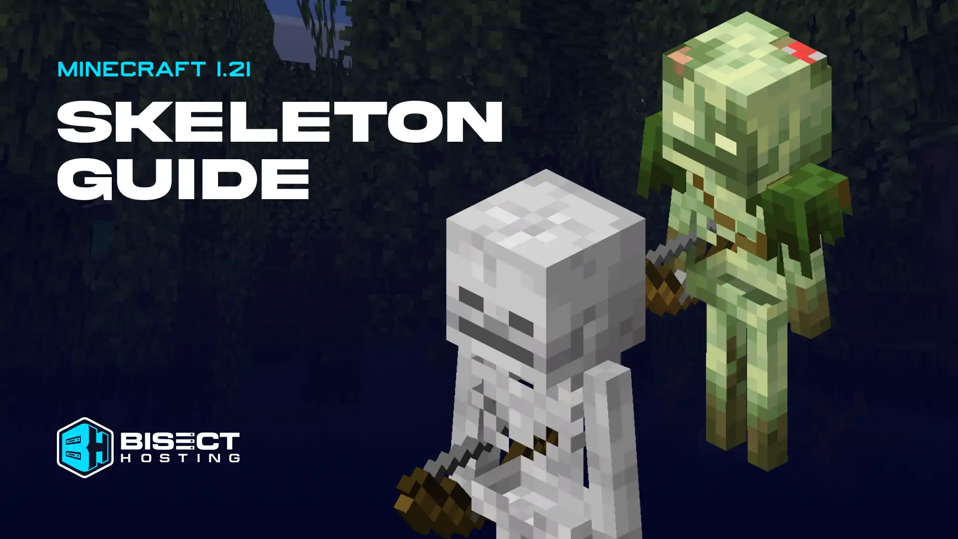Minecraft 1.21 Skeleton Guide: All Skeleton Types, Drops, & More