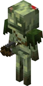 Minecraft 1.21 Bogged Skeleton