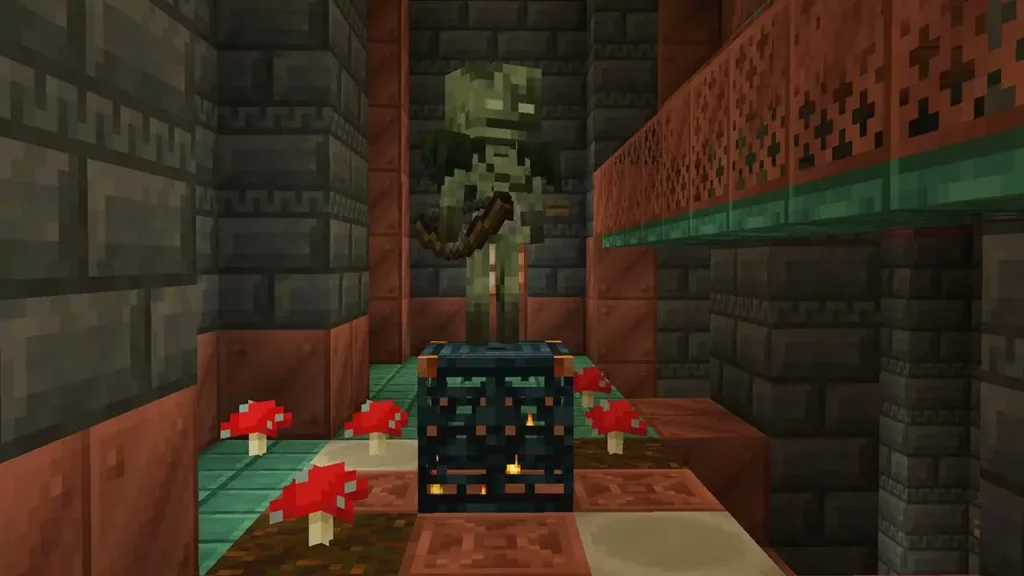 Minecraft 1.21 Trial Chamber Trial Spawner Screenshot