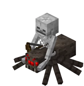 Minecraft 1.21 Skeleton Riding Spider