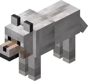 Minecraft Pale Wolf