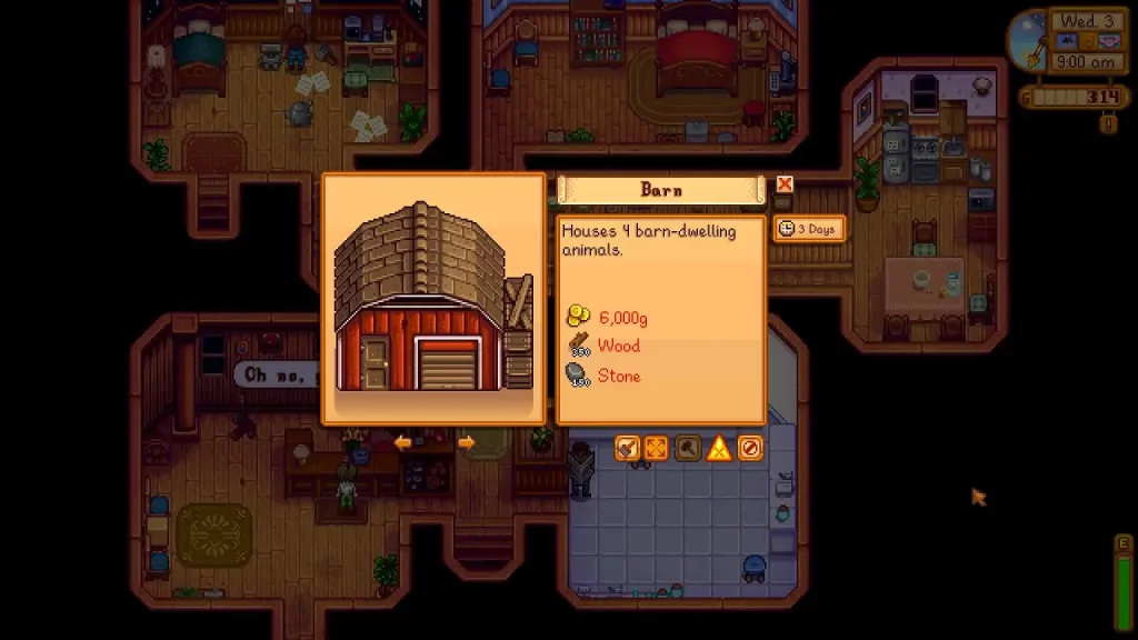 Stardew Valley Barn