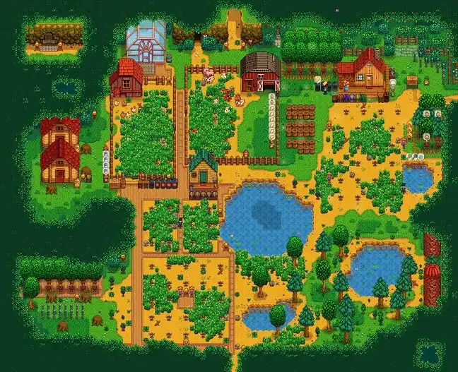 Forest Farm Layout