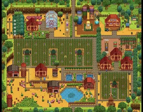 Late Game Farm Layout