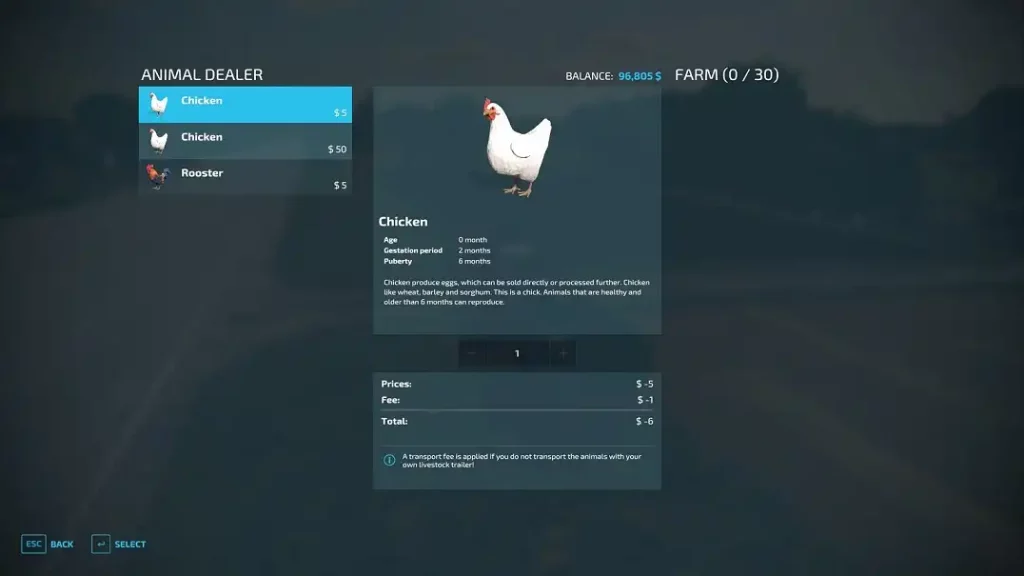 Farming Simulator 22 Animals