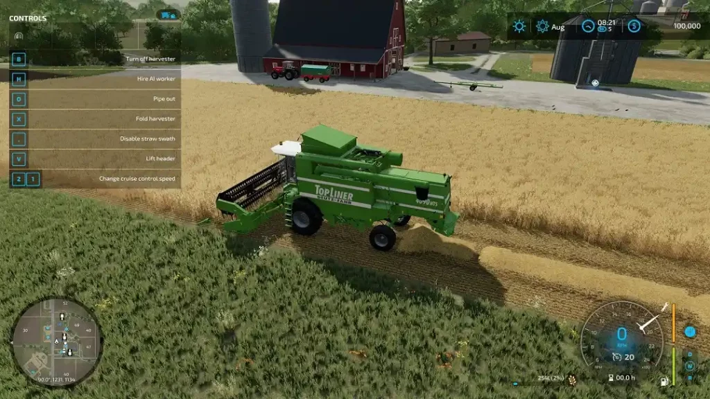 Farming Simulator 22 Harvesting