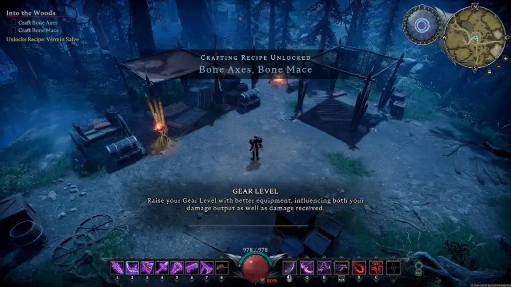 V Rising Gear Progression