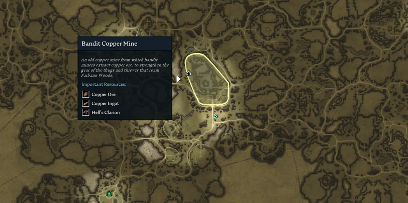 V Rising Gavyn Map screenshot