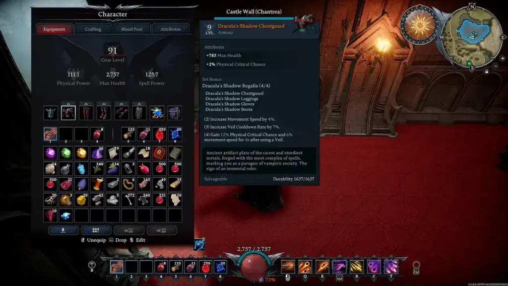 V Rising Pistol Build Best Armor