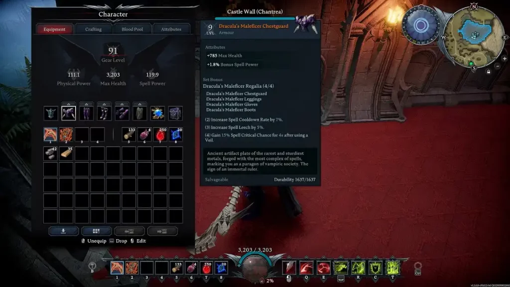 V Rising Summoner Armor