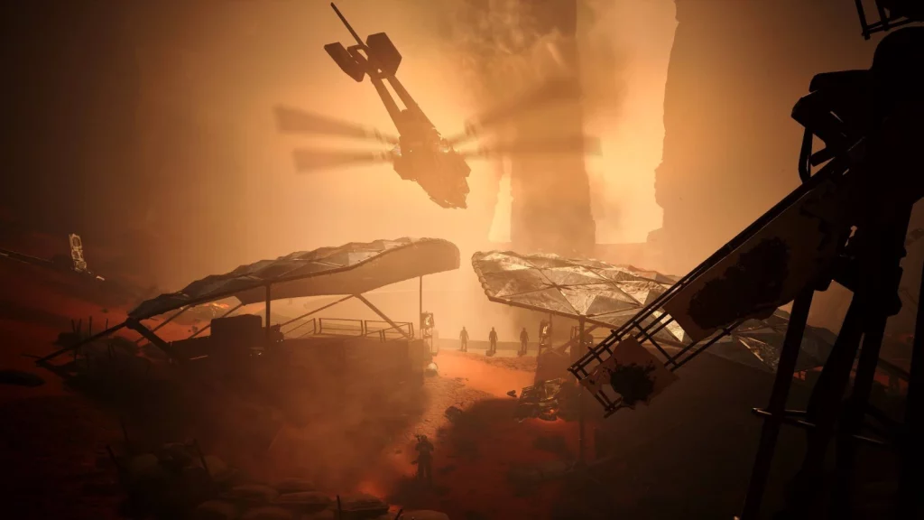 Dune: Awakening ornithopter screenshot
