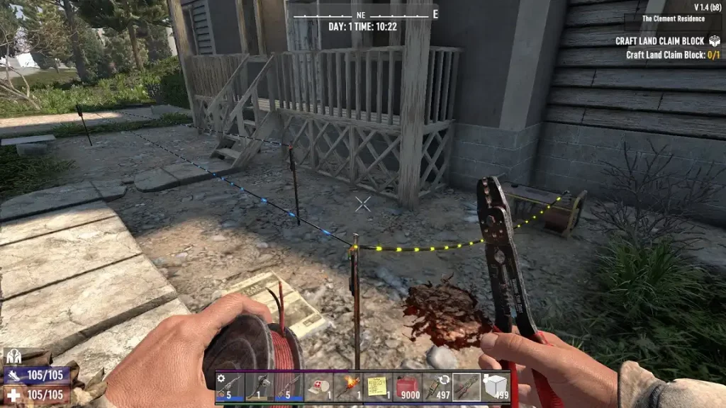 7 Days to Die Electric Fence Usage