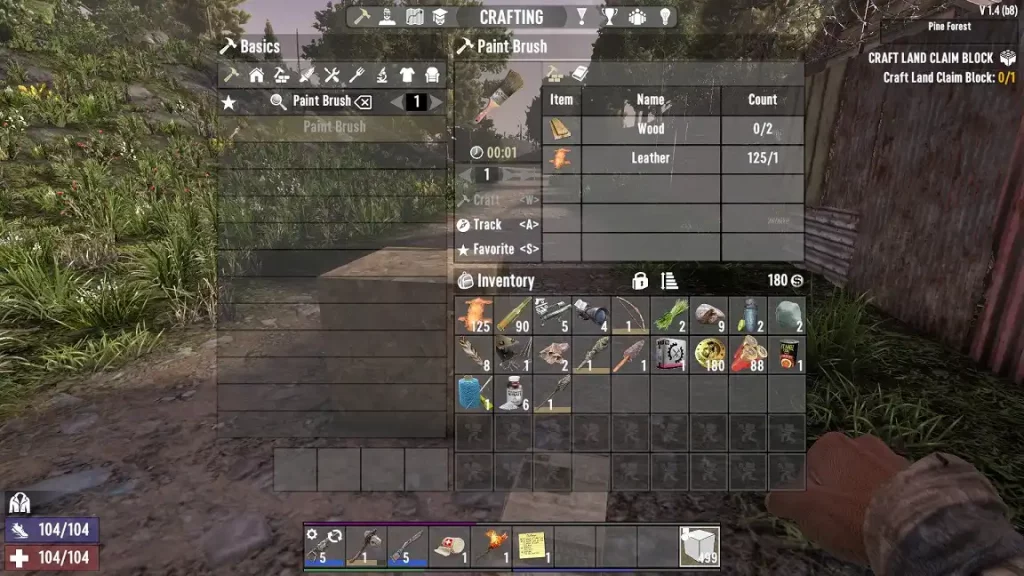 7 Days to Die Paint Brush