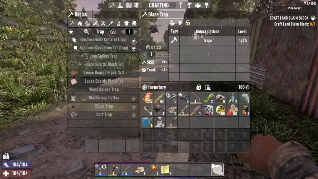 7 Days to Die Traps