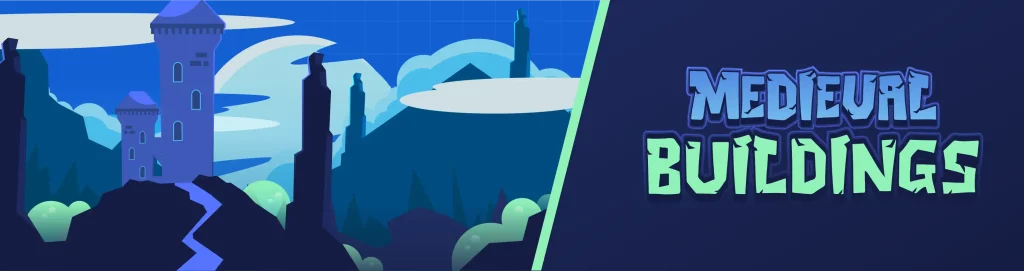 Minecraft Medieval Buildings Promo Image
