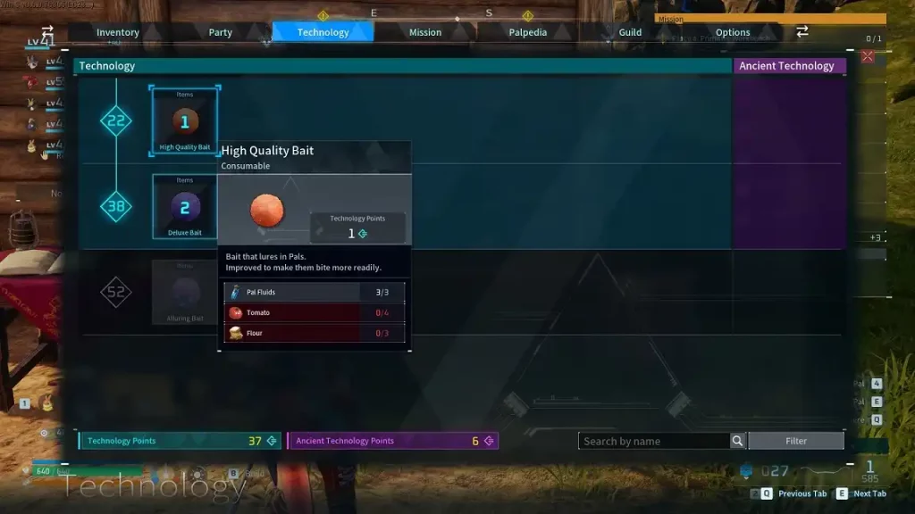 Palworld Fishing Bait