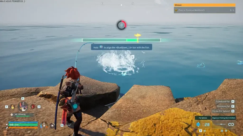 Palworld Fishing Minigame