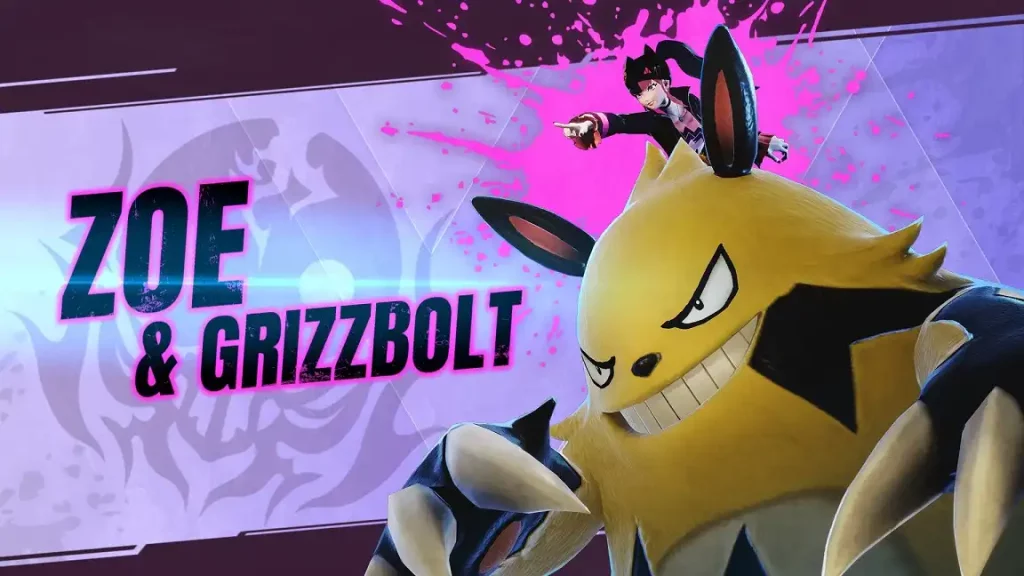 Palworld Zoe and Grizzbolt