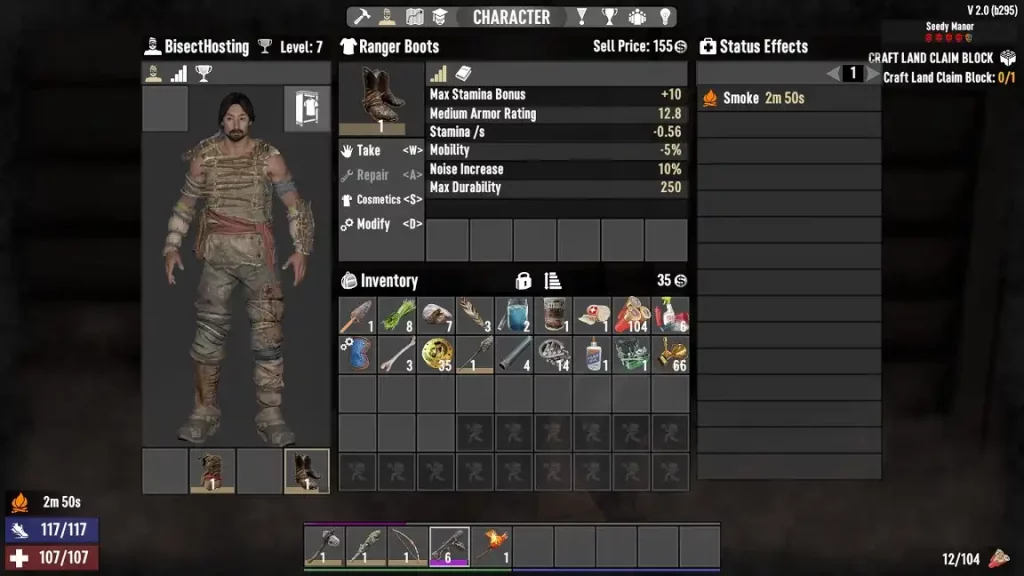 7 Days to Die Burnt Forest Armor