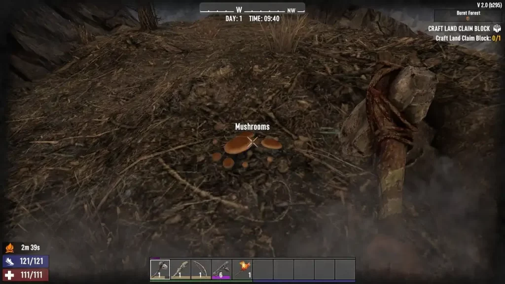 7 Days to Die Burnt Forest Mushroom