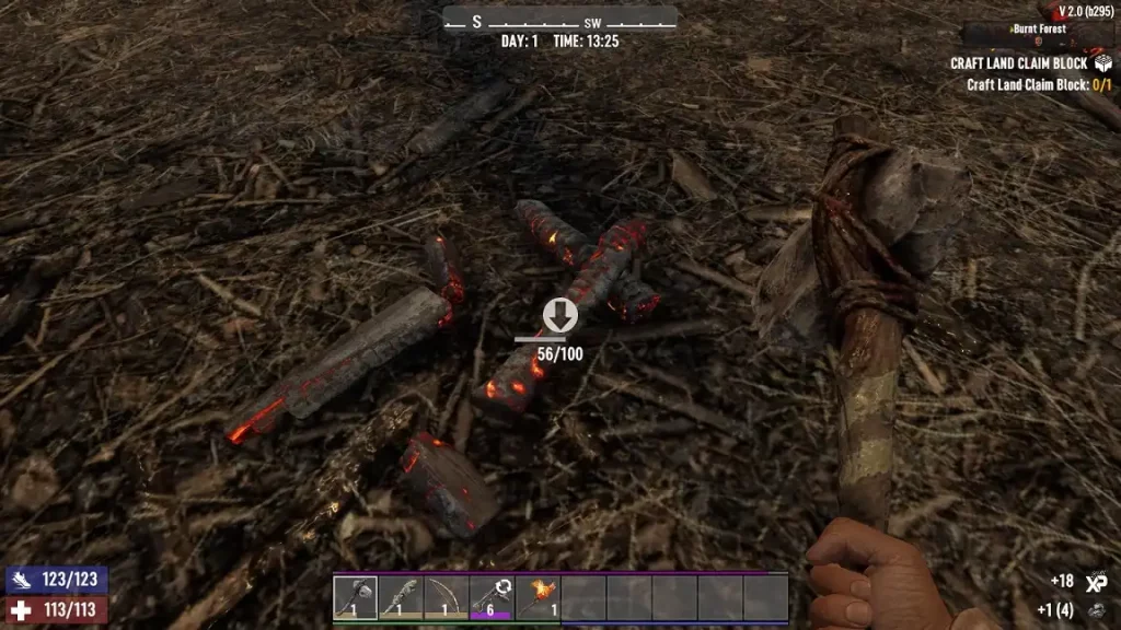 7 Days to Die Burnt Forest Resources
