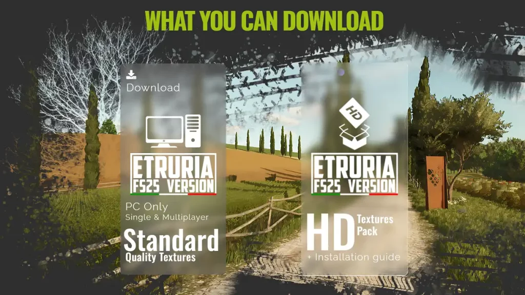 Farming Simulator 25 Etruria Download Install