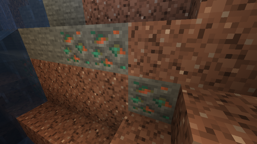 Minecraft Copper Ore Screenshot