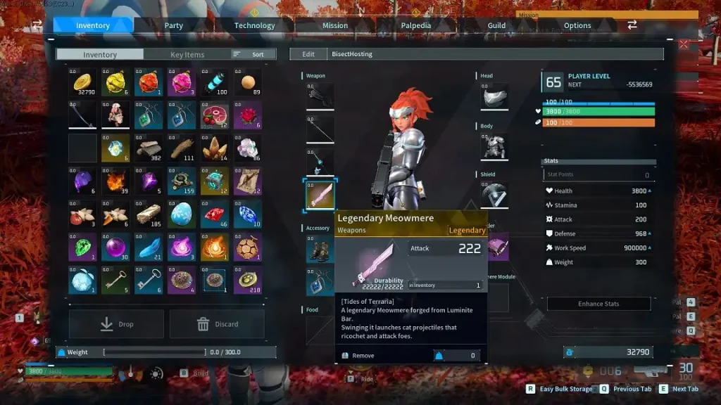 Palworld Legendary Meowmere