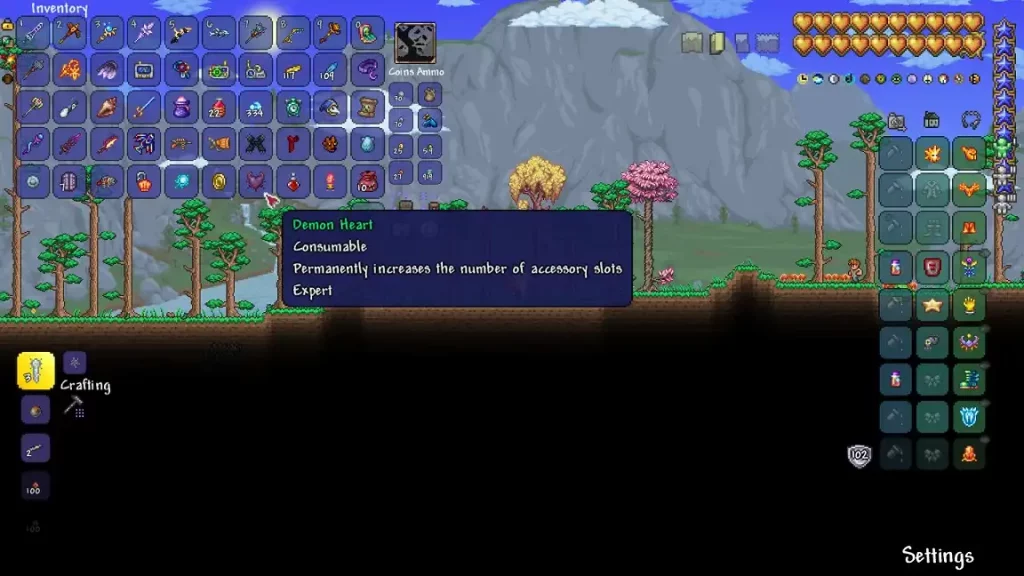 Terraria Demon Heart