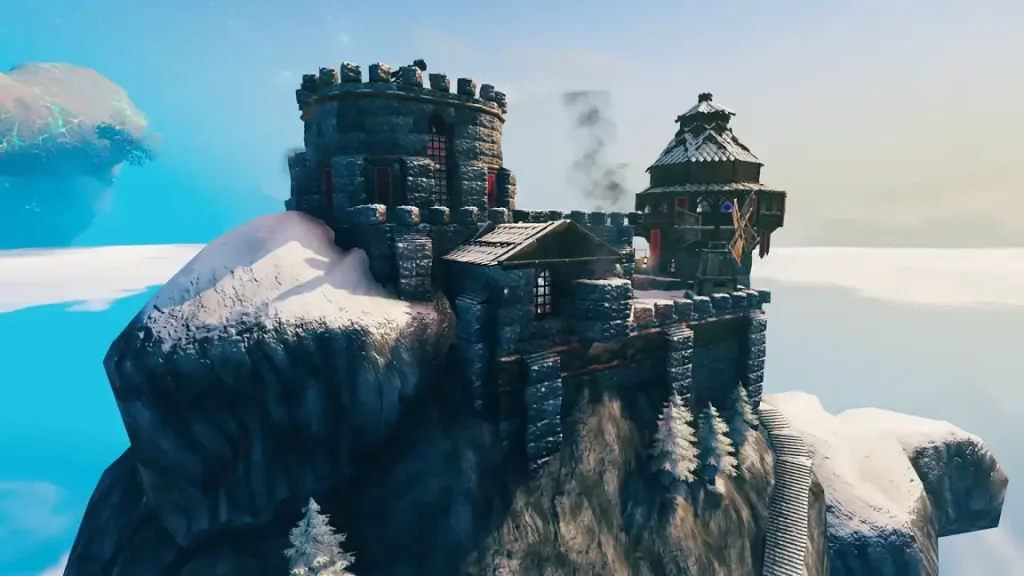 Valheim Sky Castle Base
