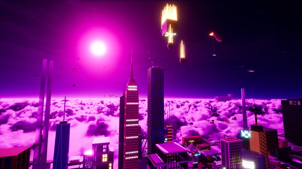 Brickadia Cityscape Screenshot