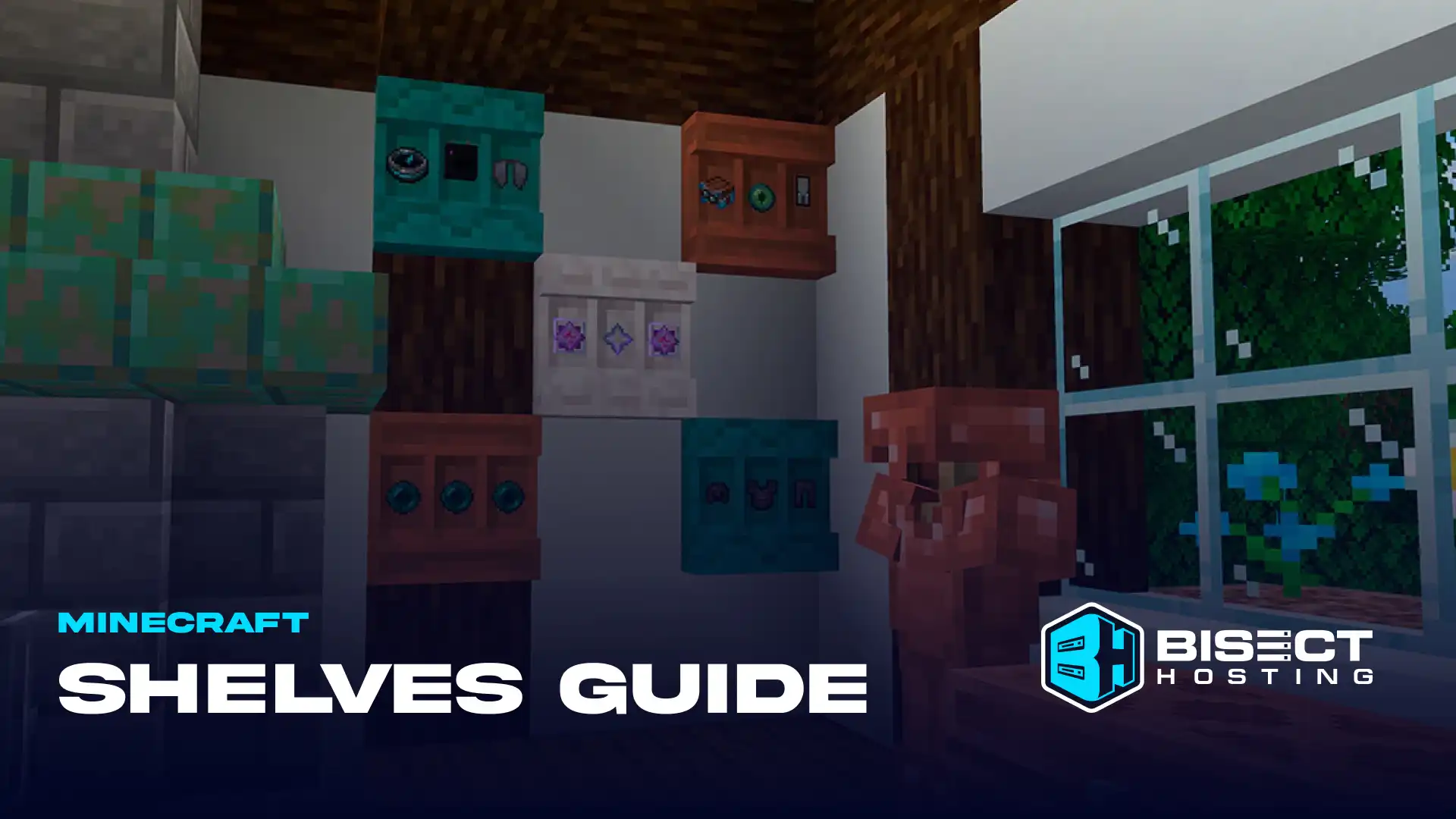 Minecraft Shelves Guide: Powered Shelf Blocks, Storage Limits, & More