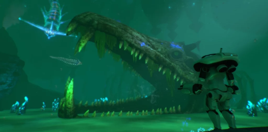 Subnautica giant skull screenshot